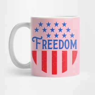 Freedom flag Mug